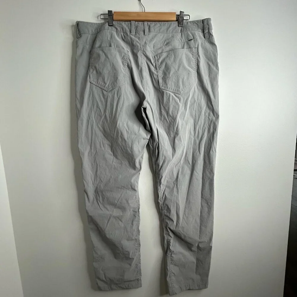 The North Face Hiking Pants Mens 40 Gray Stretch Lightweight‎ Outdoor Travel